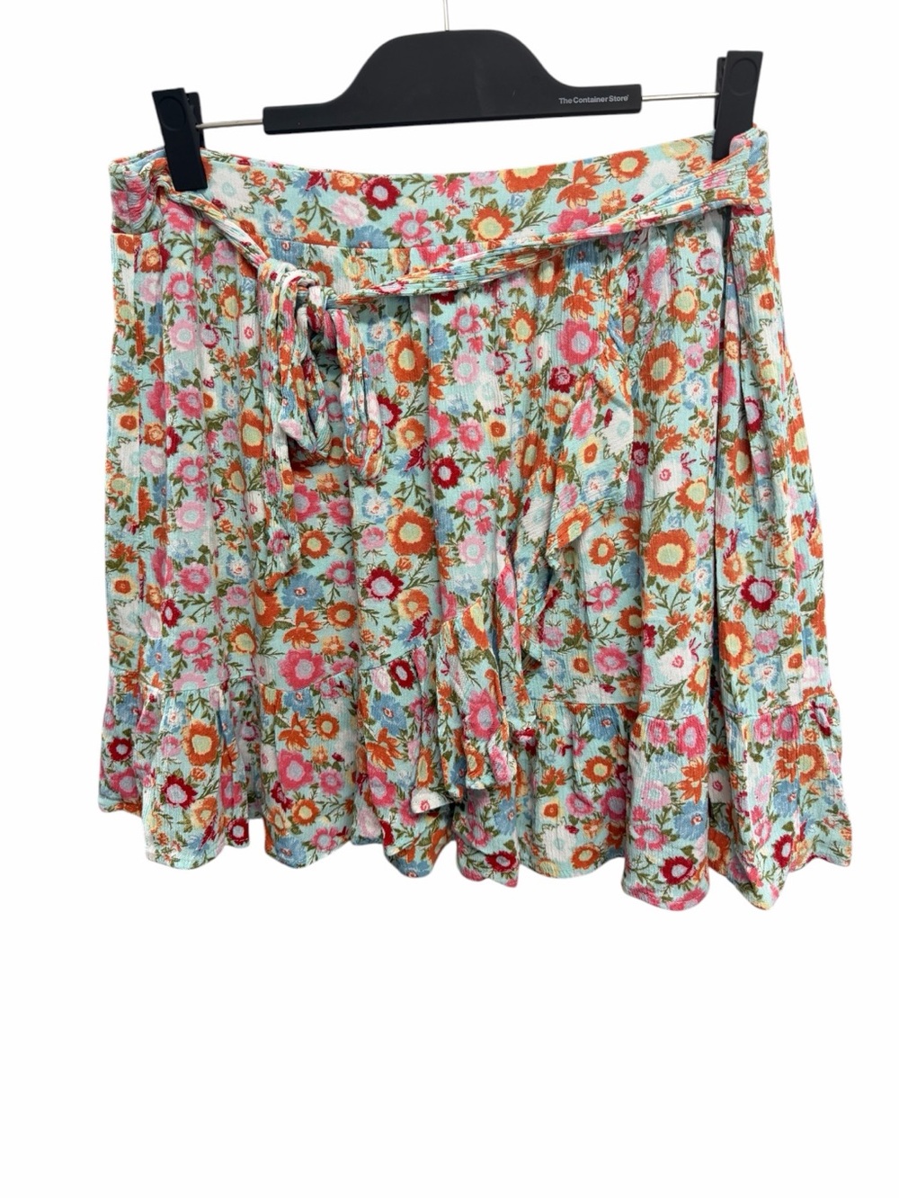 Altard State Wrap Skirt Zadie‎ Floral Ruffle Ditzy Print Front Tie Medium